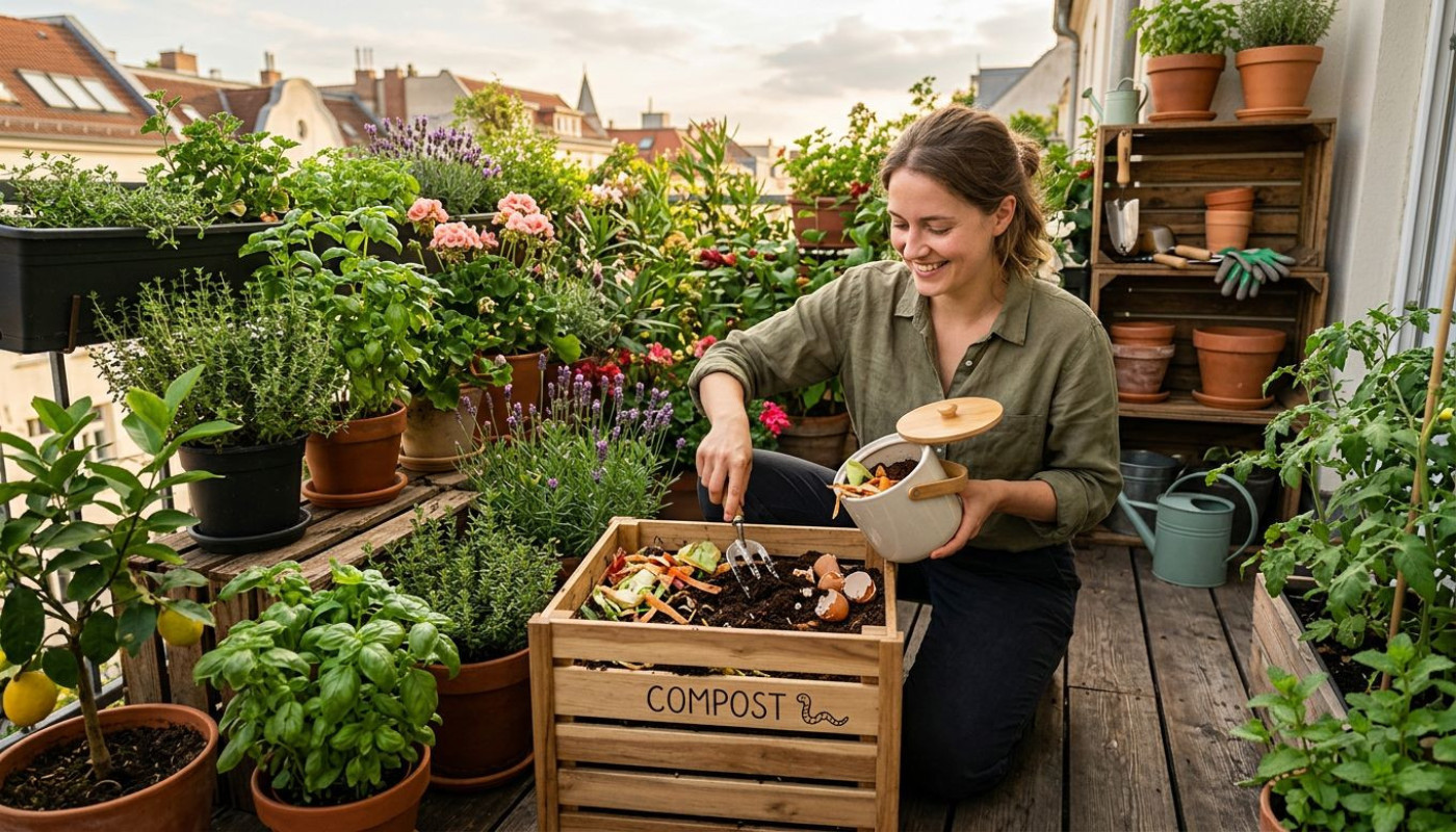 Pourquoi le compost maison séduit-il autant les amateurs de jardinage urbain ?